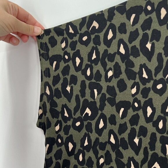 Chico's Animal Print Dolman Sleeve Top - Picture 7 of 8